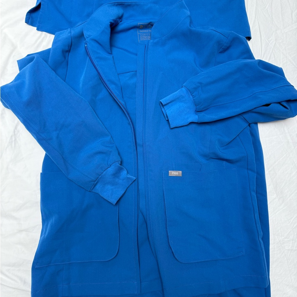 Figs Blue Scrub Set - Picture 2 of 3